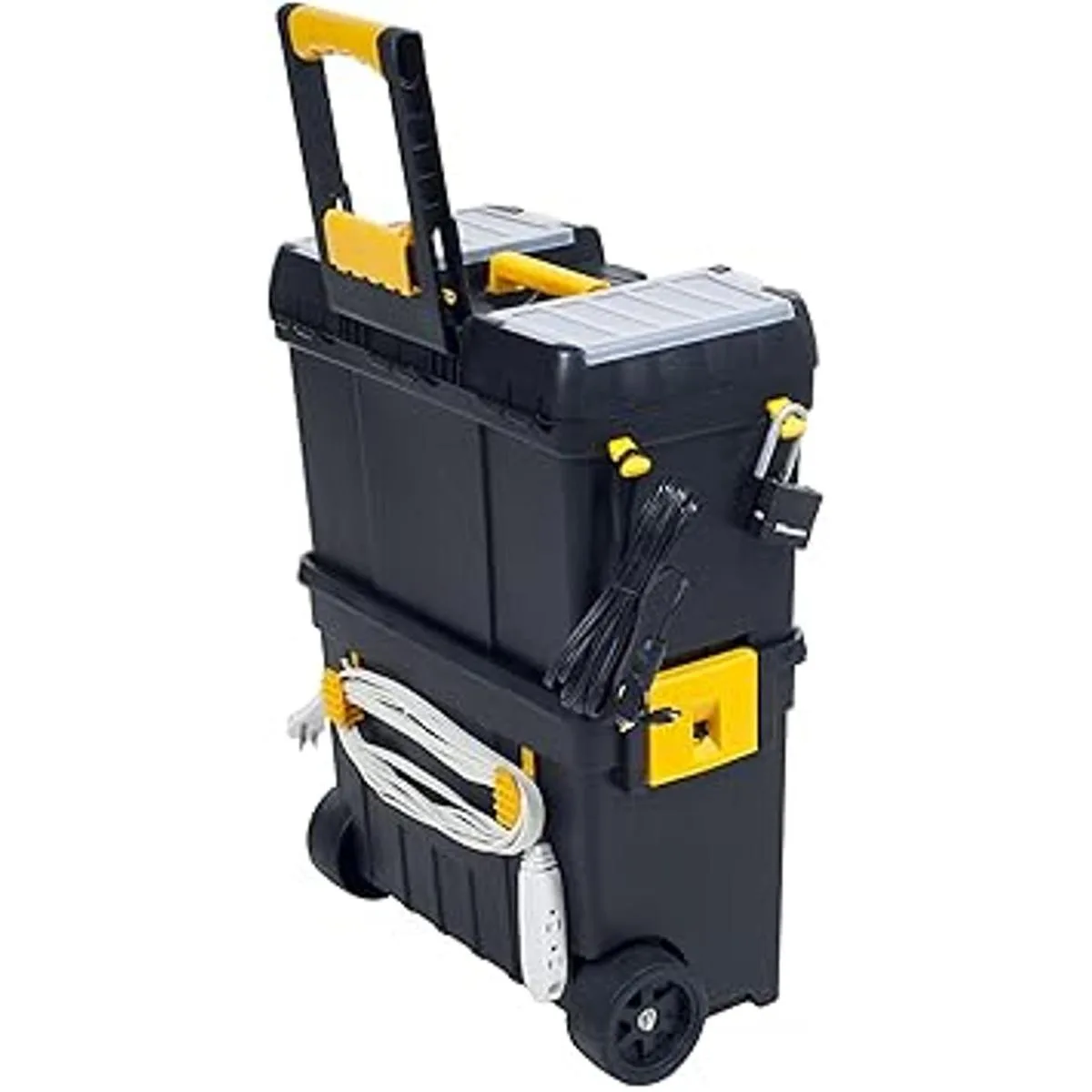 Stalwart Caja de herramientas rodante con ruedas mango_3