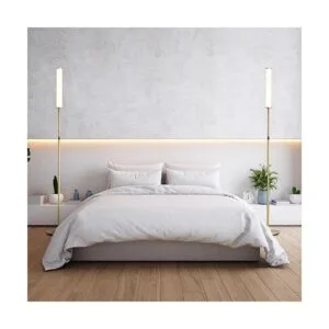 OBright Lámpara de pie LED cilíndrica con control remoto_2