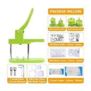 MK.Bear Máquina para hacer botones de varios tamaños de_4