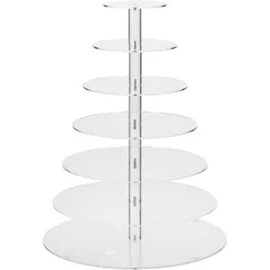 Jusalpha 8 Base de acrílico redonda para fiestas_4