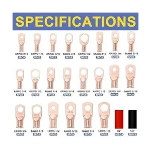haisstronica Kit de 220 lengetas de alambre de cobre de_2