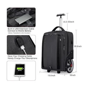 Mochila con ruedas mochila de viaje de negocios bolsa_5