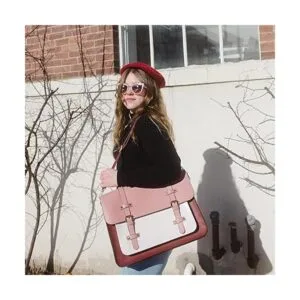 ECOSUSI Bolsa de mensajero para mujer mochila de 15.6_2