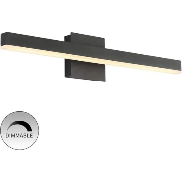 Joossnwell Luces LED de tocador de baño regulables de 24_2