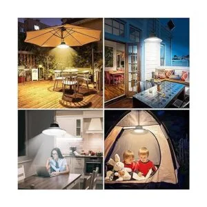 NIORSUN Lámpara colgante solar luz con sensor de_6