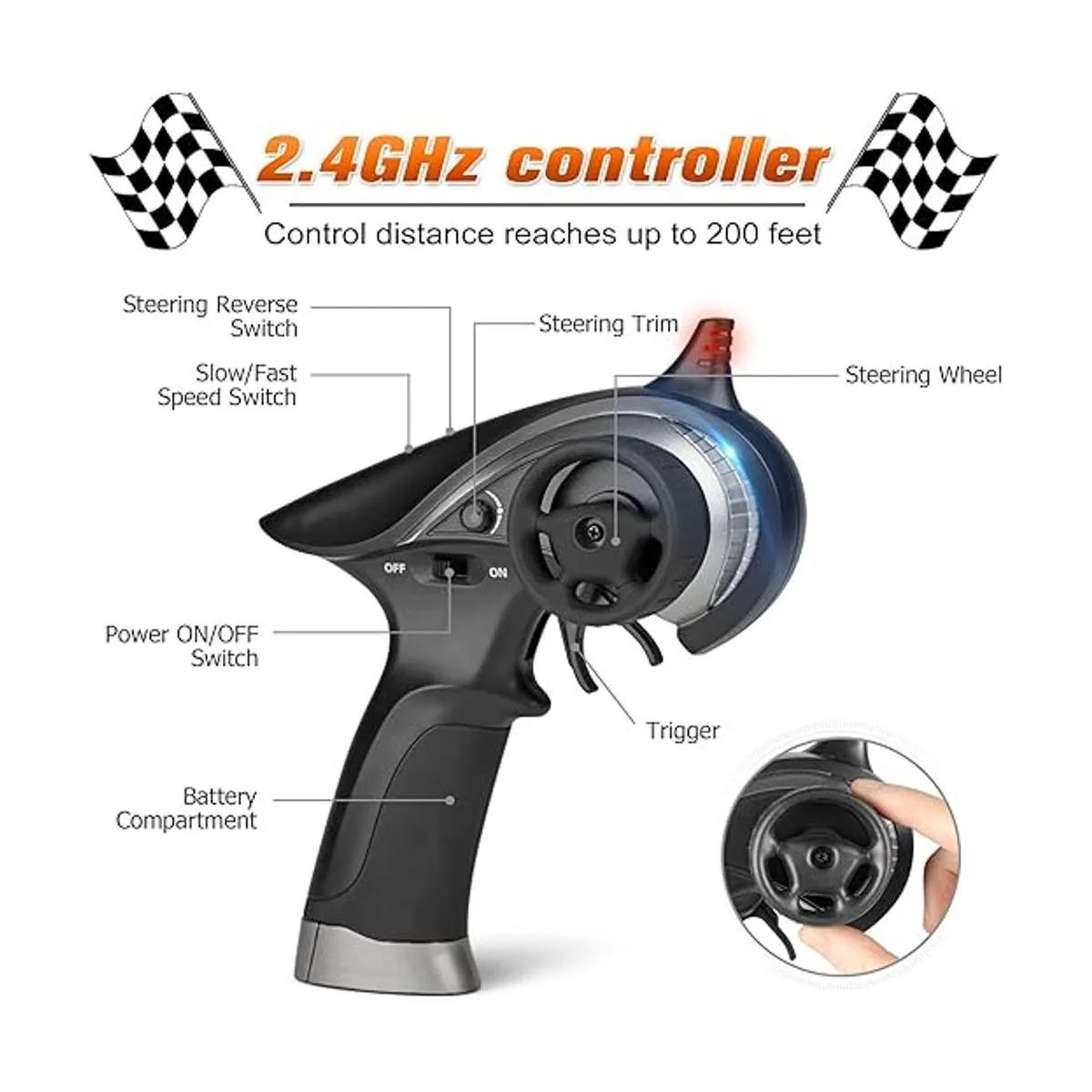 HAIBOXING Coches a control remoto de alta velocidad 118_5