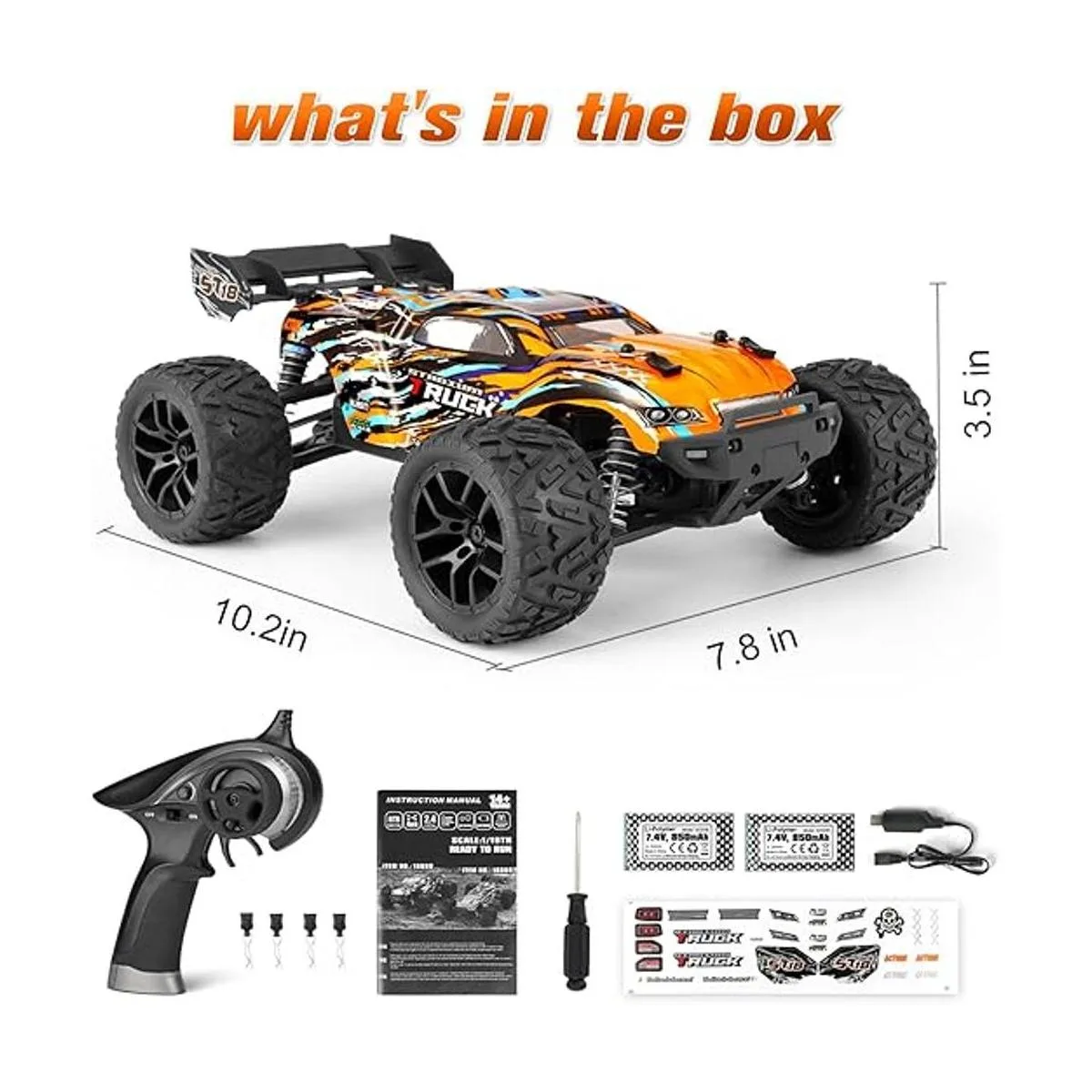 HAIBOXING Coches a control remoto de alta velocidad 118_6