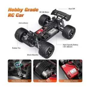 HAIBOXING Coches a control remoto de alta velocidad 118_4