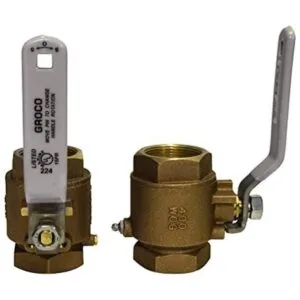 Groco Válvula de bola en línea de flujo completo 114_1