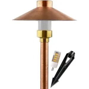 MIK Solutions LED Pathway 126 Luz de paisaje 12 V de cobre_1