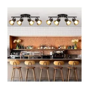 SEEBLEN Kit de iluminación de 4 pistas de luces luz de_7