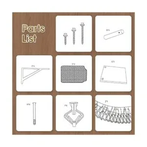 A.FATI Puente con cuerda para gatos montado en la pared_7