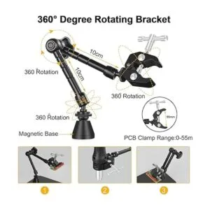 Helping Hands Soporte magnético para placa de circuito de_3