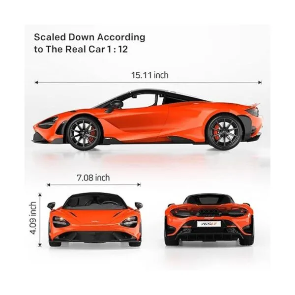 MIEBELY McLaren Auto RC 765LT a escala 112 Auténtico_5