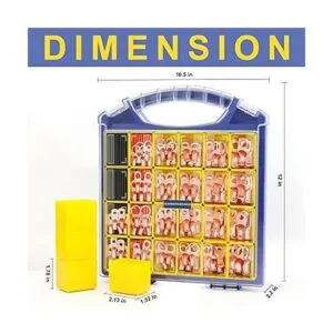 haisstronica Kit de 220 lengetas de alambre de cobre de_4