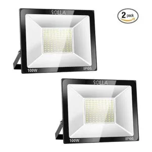 SOLLA Paquete de 2 luces LED de 100 W IP66 impermeable_1