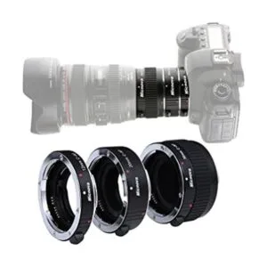 Extensión de tubo de lente macro para Canon DSLR Micnova_1