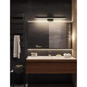 Joossnwell Luces LED de tocador de baño regulables de 24_6