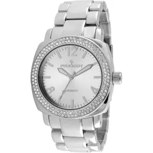 Peugeot Boyfriend Reloj de gran tamaño con bisel de_1