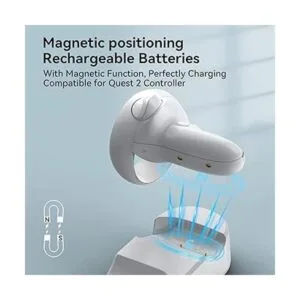 Smatree Charging Dock Compatible for Oculus Quest 2Meta_3