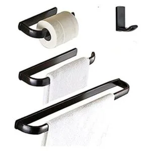 WINCASE Accesorios de baño de bronce juego de toalleros_1