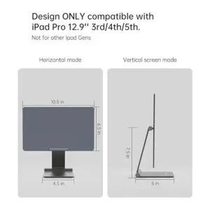 KU XIU Soporte magnético plegable para iPad Pro de 12.9_3
