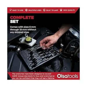Olsa Tools Juego de llaves de desplazamiento para_4