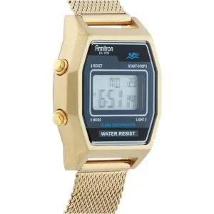 Armitron Sport Retro Digital Chronograph Mesh Bracelet_4