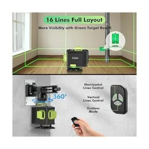 Elikliv Herramienta niveladora láser verde autonivelante_3