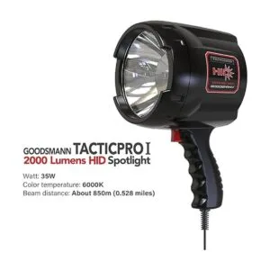 GOODSMANN Luz de mano HID de 2000 lúmenes reflector_4