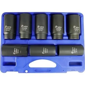 Astro Pneumatic Tool 78868 Juego de tuercas de eje de 12_2