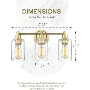 FEMILA Lámpara de tocador de baño accesorios de_6