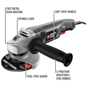 PORTERCABLE Herramienta de amoladora angular 412_2