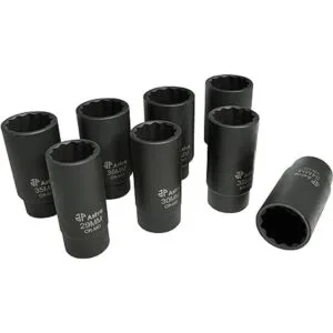 Astro Pneumatic Tool 78868 Juego de tuercas de eje de 12_4