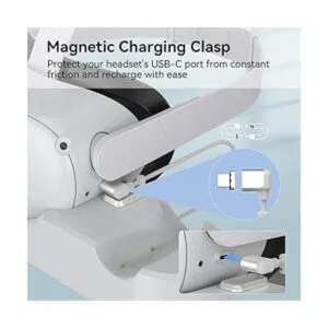 Smatree Charging Dock Compatible for Oculus Quest 2Meta_2