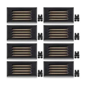 SUNVIE Luces de escalón de 5 W de bajo voltaje luces de_1