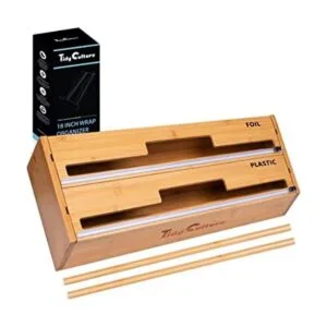 TidyCulture Dispensador de papel de aluminio grande de 18_1