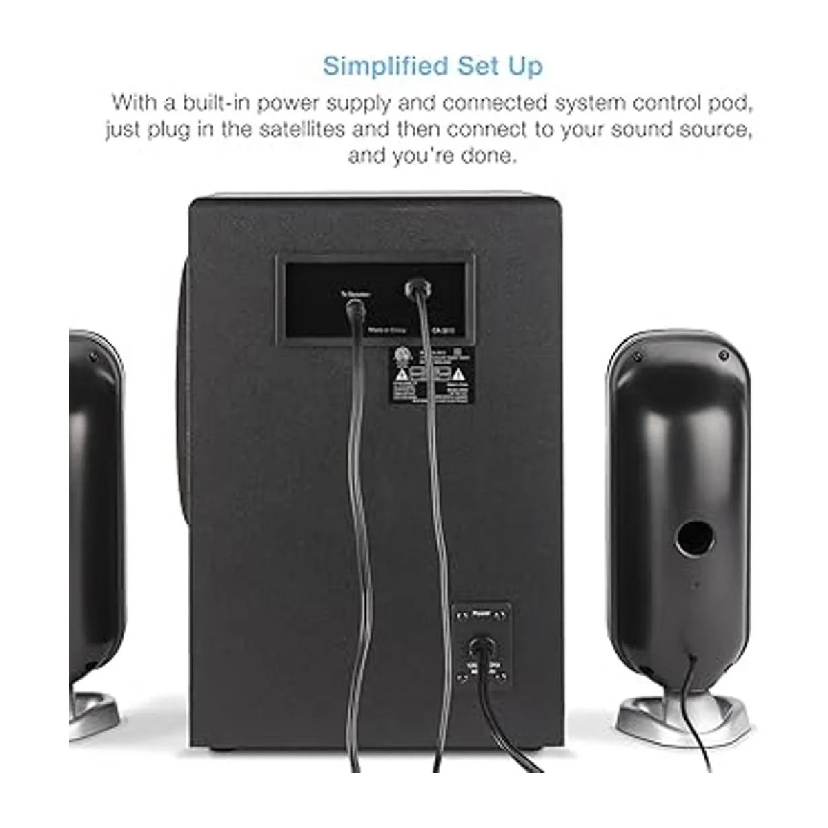 Cyber Acoustics Sistema de sonido de altavoz 2.1 con_6