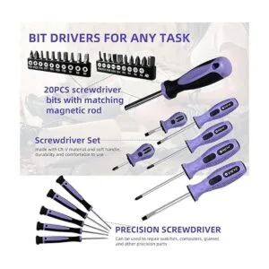 ACOSEA Juego de herramientas de 223 piezas para mujer_4