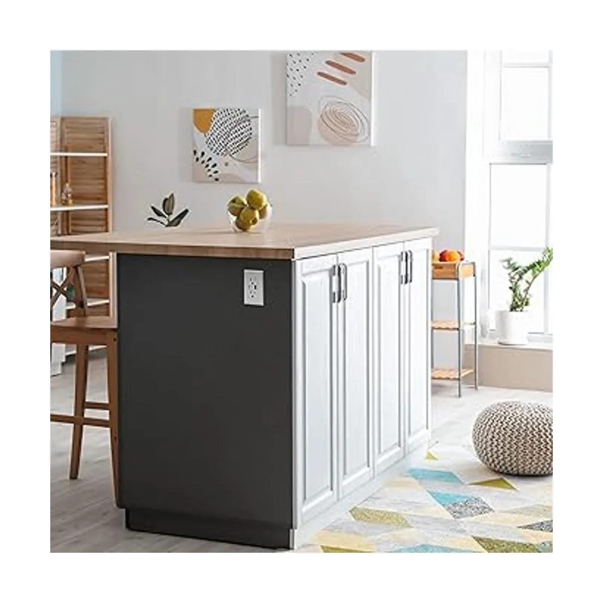 ENERLITES Decoración Placa de pared con interruptor de_2