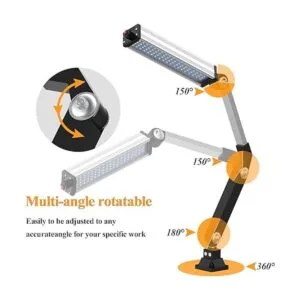 Luz LED de trabajo a máquina de 120 V 16 W impermeable_3