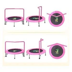 BCAN 36 Mini Folding Ages 2 to 5 Toddler Trampoline with_2
