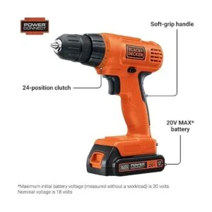 Black Decker Taladro inalámbrico 20 V MAX_2