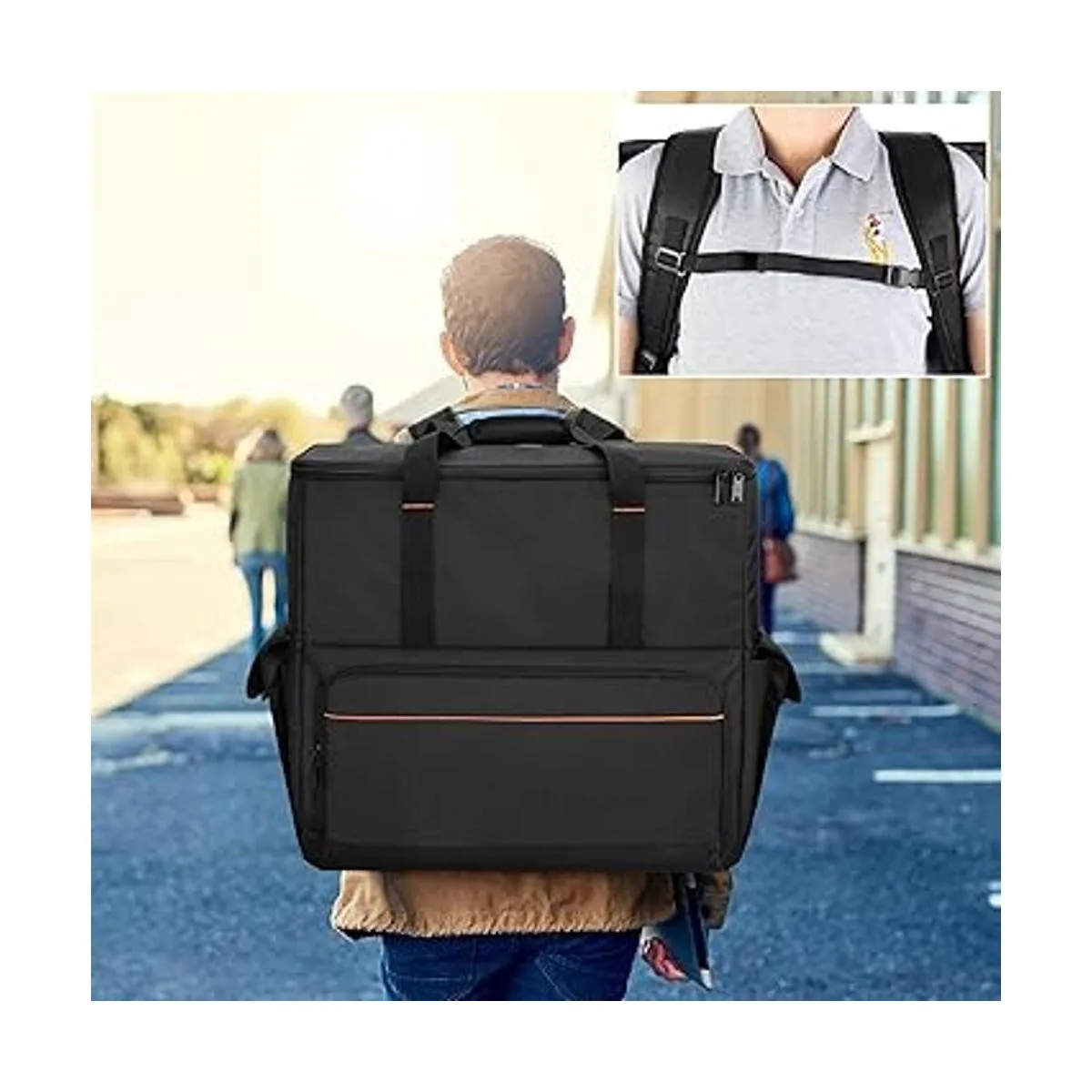 Trunab Estuche de transporte para torre de escritorio para_5