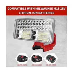 Linterna inalámbrica de 40 W para batería de iones de_3