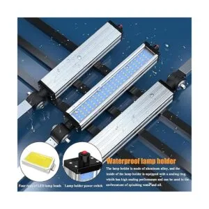 Luz LED de trabajo a máquina de 120 V 16 W impermeable_2