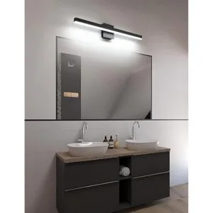 JOOSSNWELL Modernas lámparas de tocador de aluminio negro_2