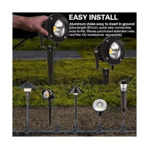 EAGLOD Focos LED de 20 W para exteriores iluminación LED_4