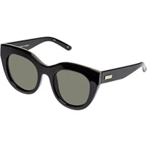 Le Specs. Air Heart Lentes negros y dorados para mujer_1