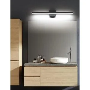 JOOSSNWELL Modernas lámparas de tocador de aluminio negro_3